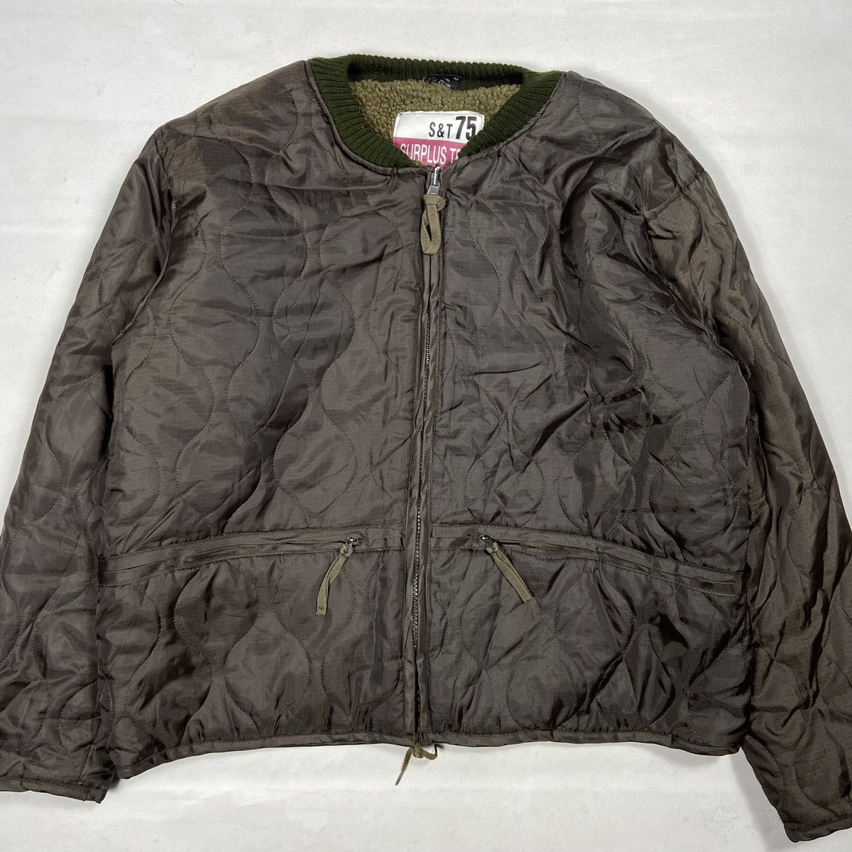 Vintage BAGGY SURPLUS ARCHIVE BONDAGE REVERSIBLE LINER JACKET № 2111 Size US XXL / EU 58 / 5 - 6 Thumbnail