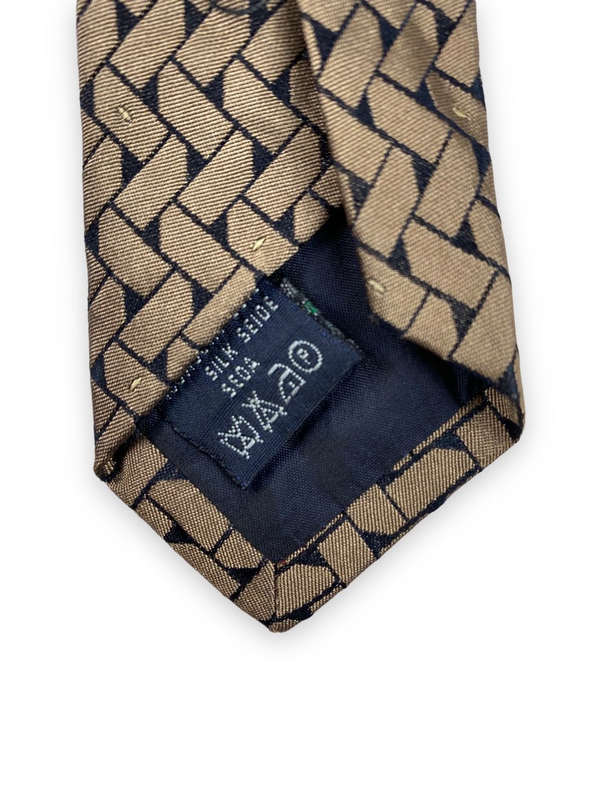 Burberry × Vintage Mens Luxury Vintage Burberry Tie Size ONE SIZE - 9 Thumbnail