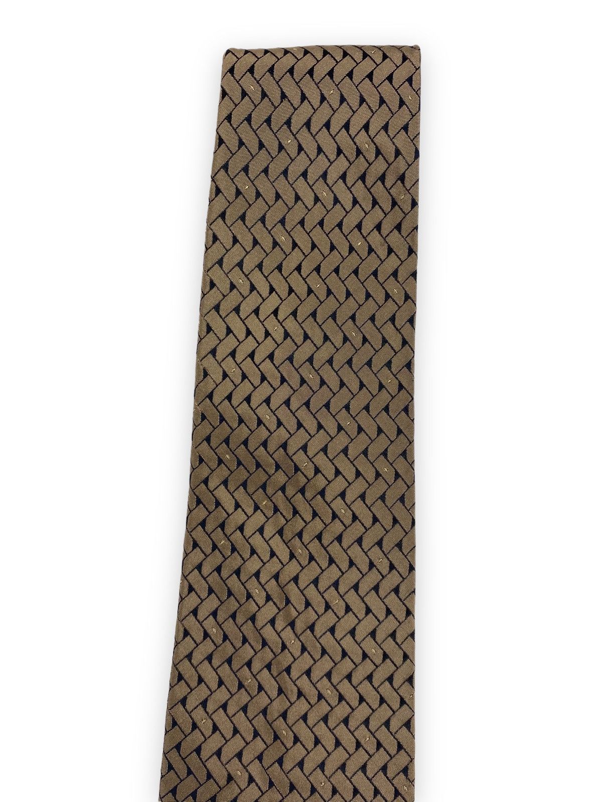 Burberry × Vintage Mens Luxury Vintage Burberry Tie Size ONE SIZE - 4 Thumbnail