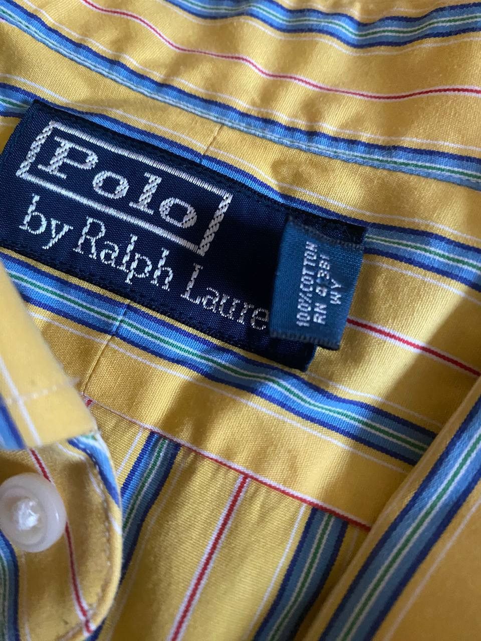 Polo Ralph Lauren × Ralph Lauren × Vintage Polo Ralph Lauren Vintage Stripped Shirt Size US L / EU 52-54 / 3 - 9 Thumbnail