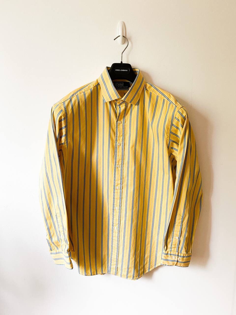 Polo Ralph Lauren × Ralph Lauren × Vintage Polo Ralph Lauren Vintage Stripped Shirt Size US L / EU 52-54 / 3 - 2 Thumbnail
