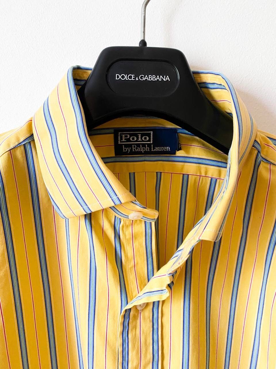 Polo Ralph Lauren × Ralph Lauren × Vintage Polo Ralph Lauren Vintage Stripped Shirt Size US L / EU 52-54 / 3 - 6 Thumbnail