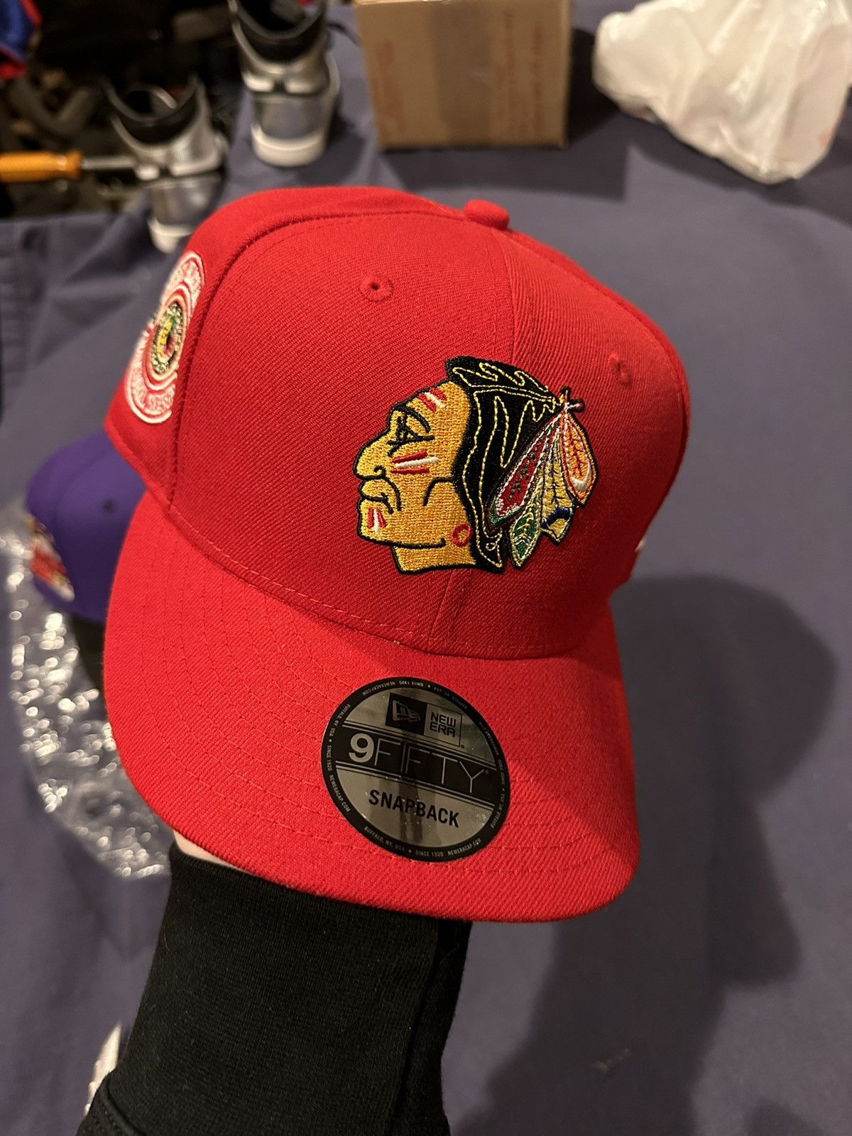 New Era New era 9fifty Chicago Blackhawks snap back Size ONE SIZE - 1 Thumbnail