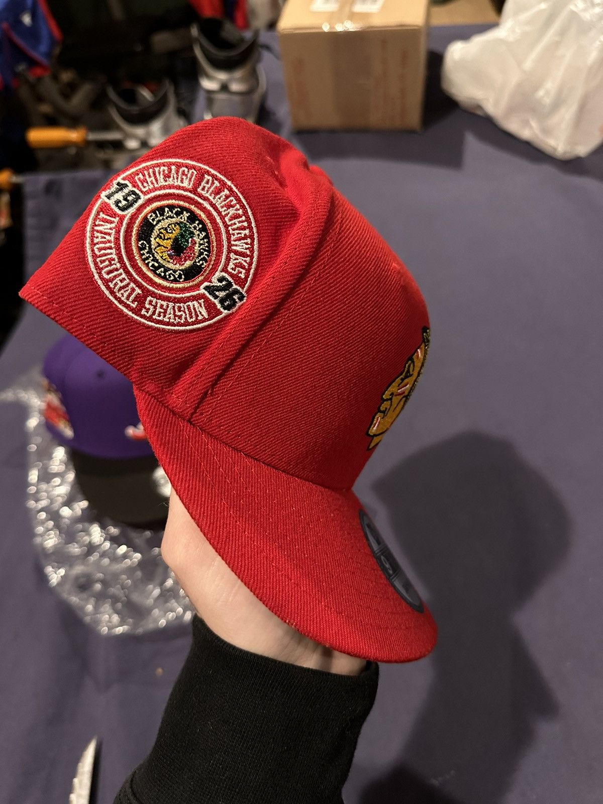 New Era New era 9fifty Chicago Blackhawks snap back Size ONE SIZE - 3 Thumbnail