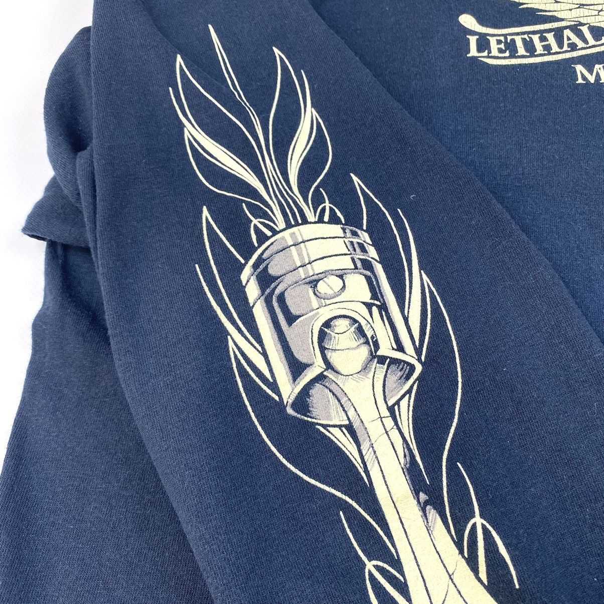 Harley Davidson Vintage Lethal Threat Motorworks Longsleeve 3d emblem Hype Size US XL / EU 56 / 4 - 9 Thumbnail