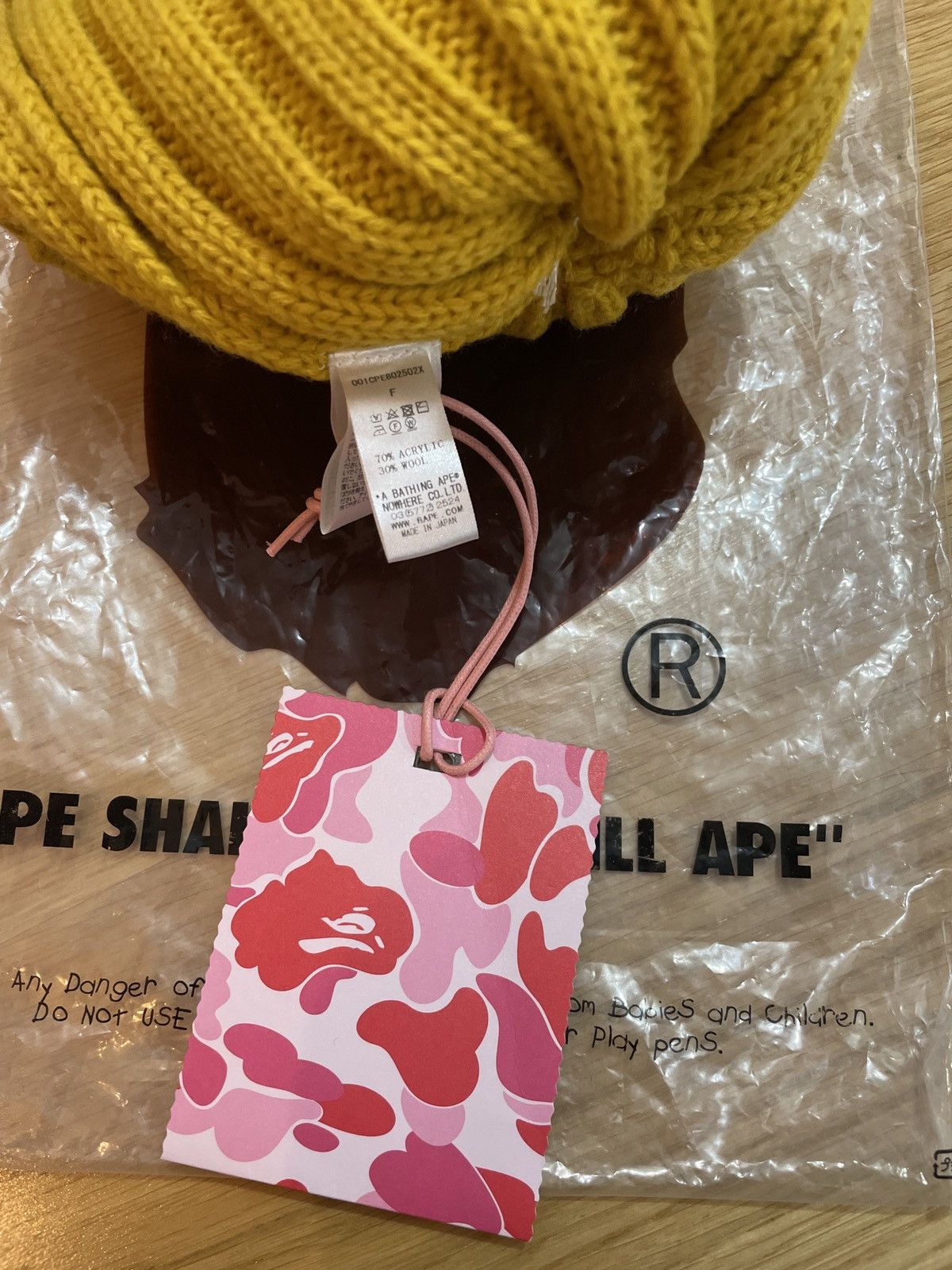 Bape BAPE Beanie Size ONE SIZE - 3 Thumbnail
