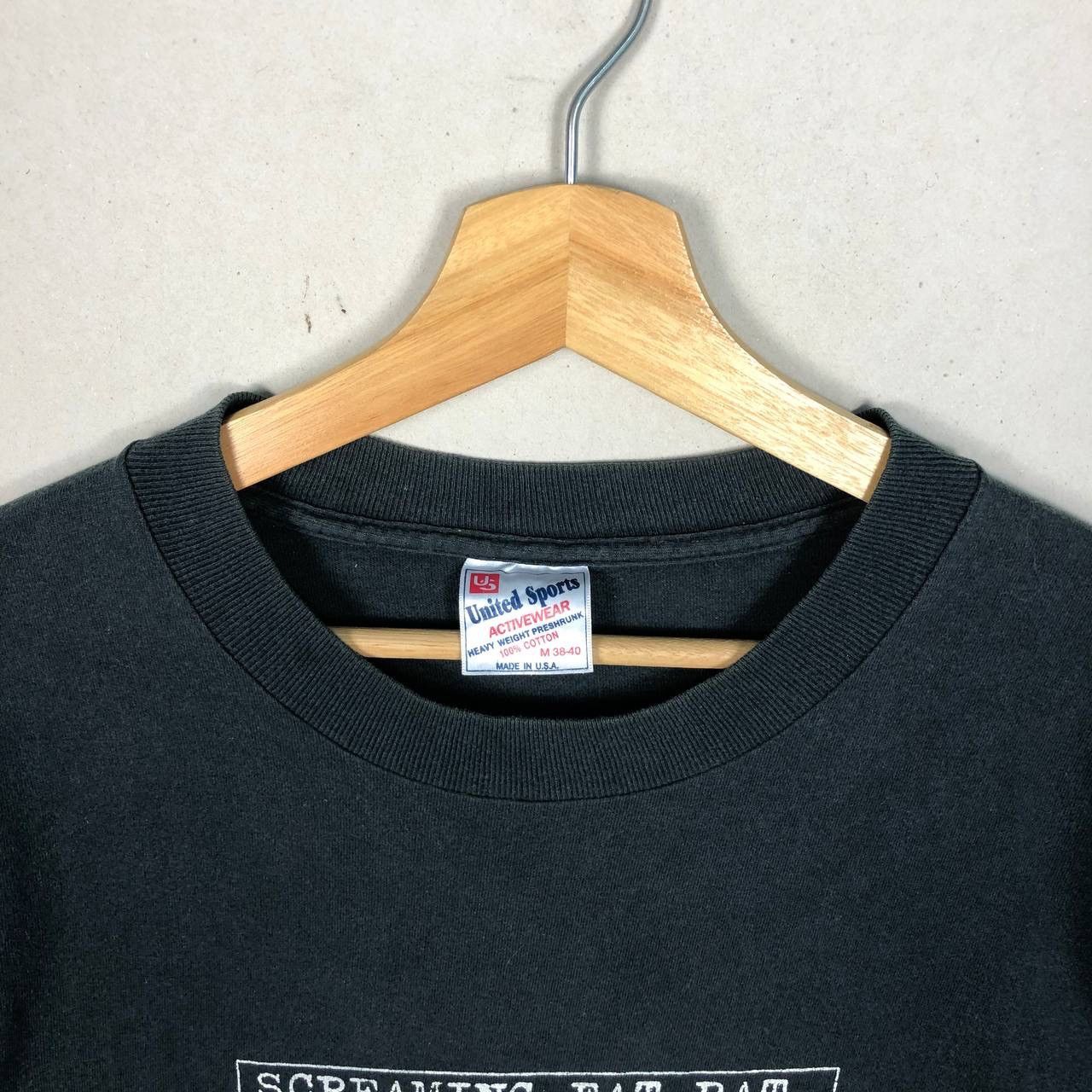 Band Tees × Vintage Vintage 80s Screaming Fat Rat Punk Rock Band Tshirt Size US M / EU 48-50 / 2 - 5 Thumbnail