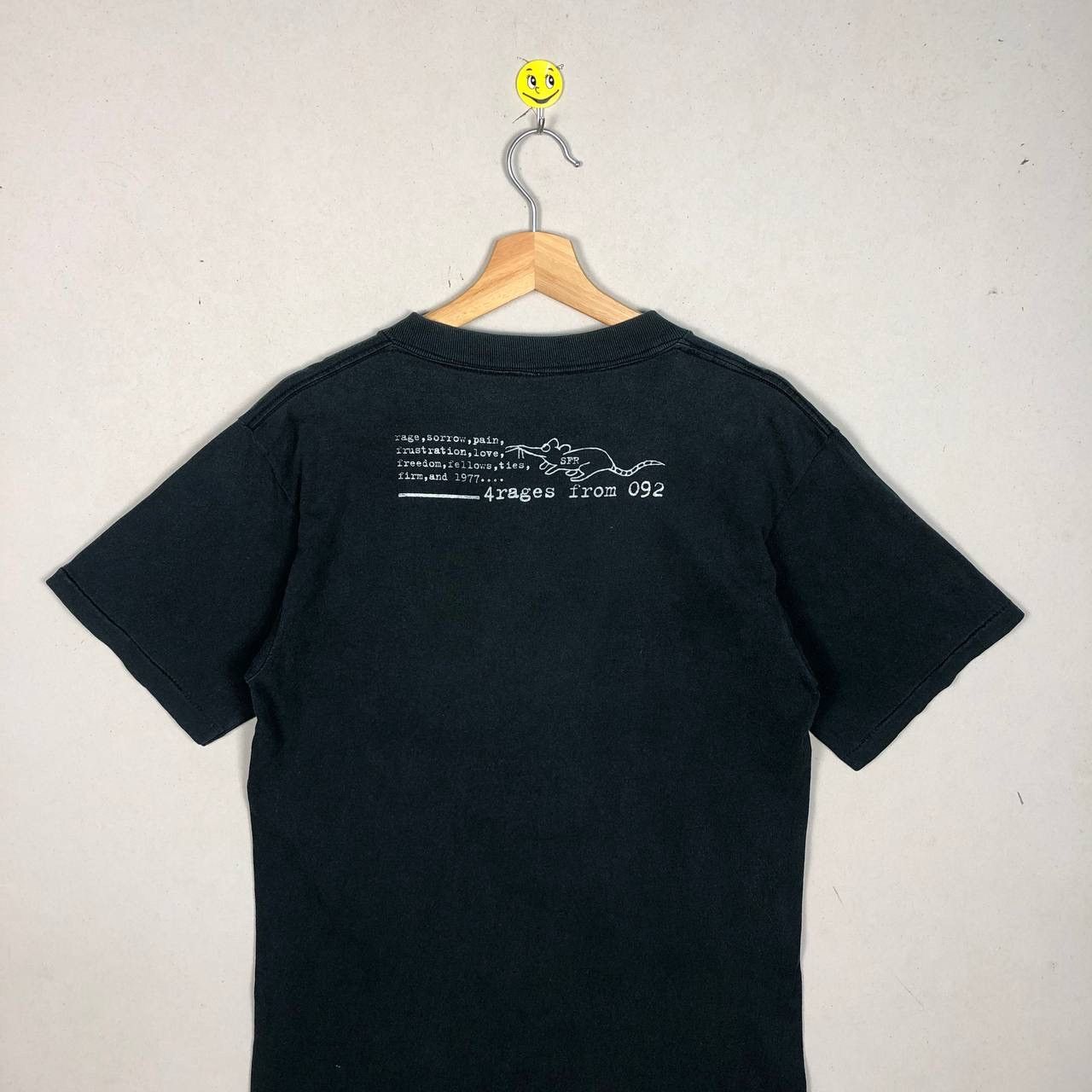 Band Tees × Vintage Vintage 80s Screaming Fat Rat Punk Rock Band Tshirt Size US M / EU 48-50 / 2 - 4 Thumbnail