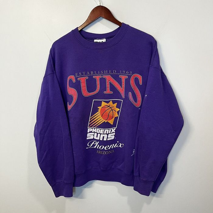 Vintage VTG 80s 90s Phoenix Suns NBA Big Graphic Crewneck Sweater | Grailed