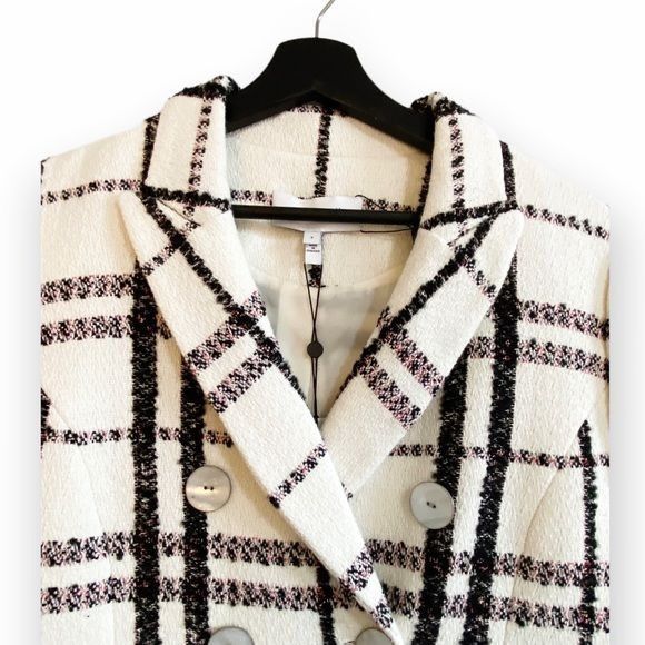 Derek Lam 10 Crosby NWT DEREK LAM 10 CROSBY Jacket, Plaid double breasted jacket Size M / US 6-8 / IT 42-44 - 8 Thumbnail