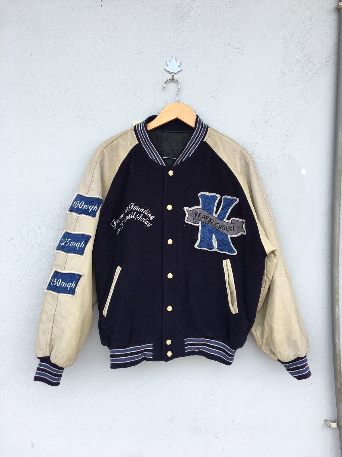 Rough varsity jacket hotsell