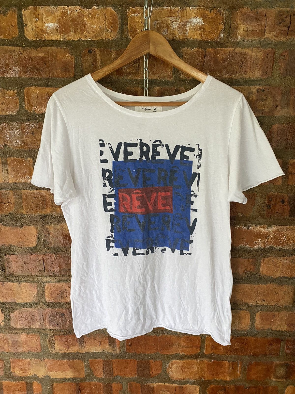 Japanese Brand × Junya Watanabe × agnes b. Vtg Agnes B Artis REVE tee Size US M / EU 48-50 / 2 - 2 Thumbnail