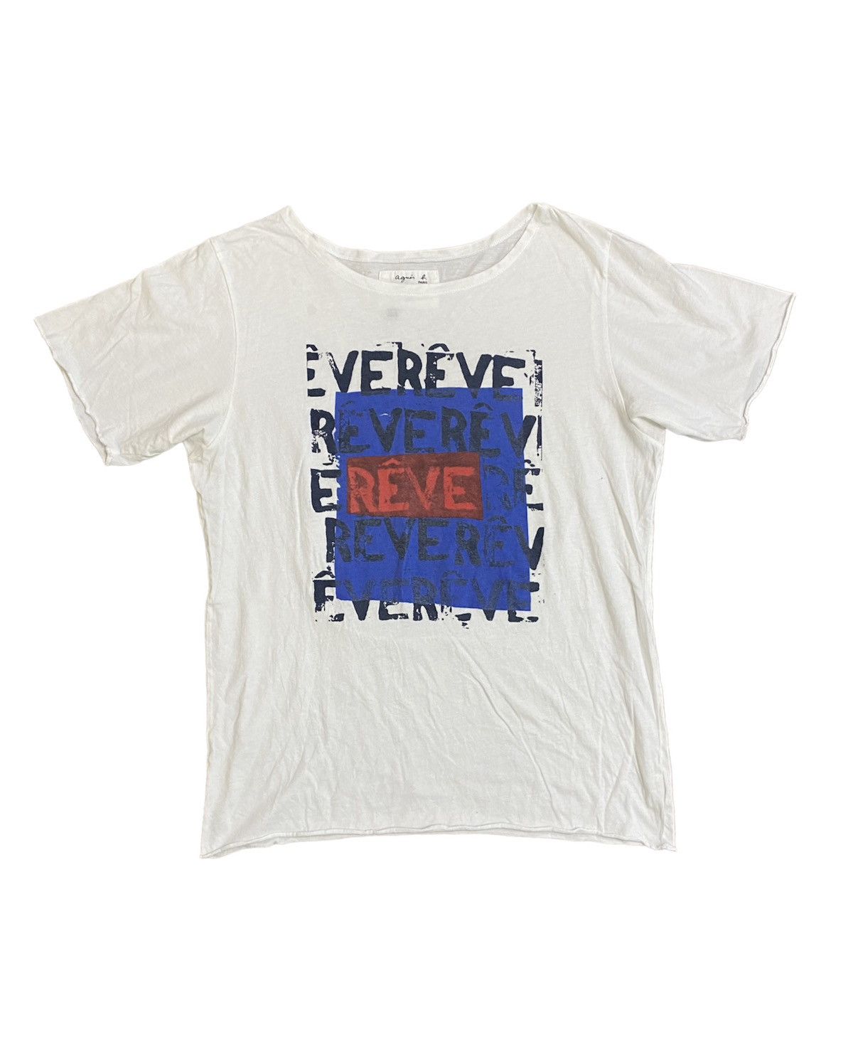 Japanese Brand × Junya Watanabe × agnes b. Vtg Agnes B Artis REVE tee Size US M / EU 48-50 / 2 - 1 Thumbnail