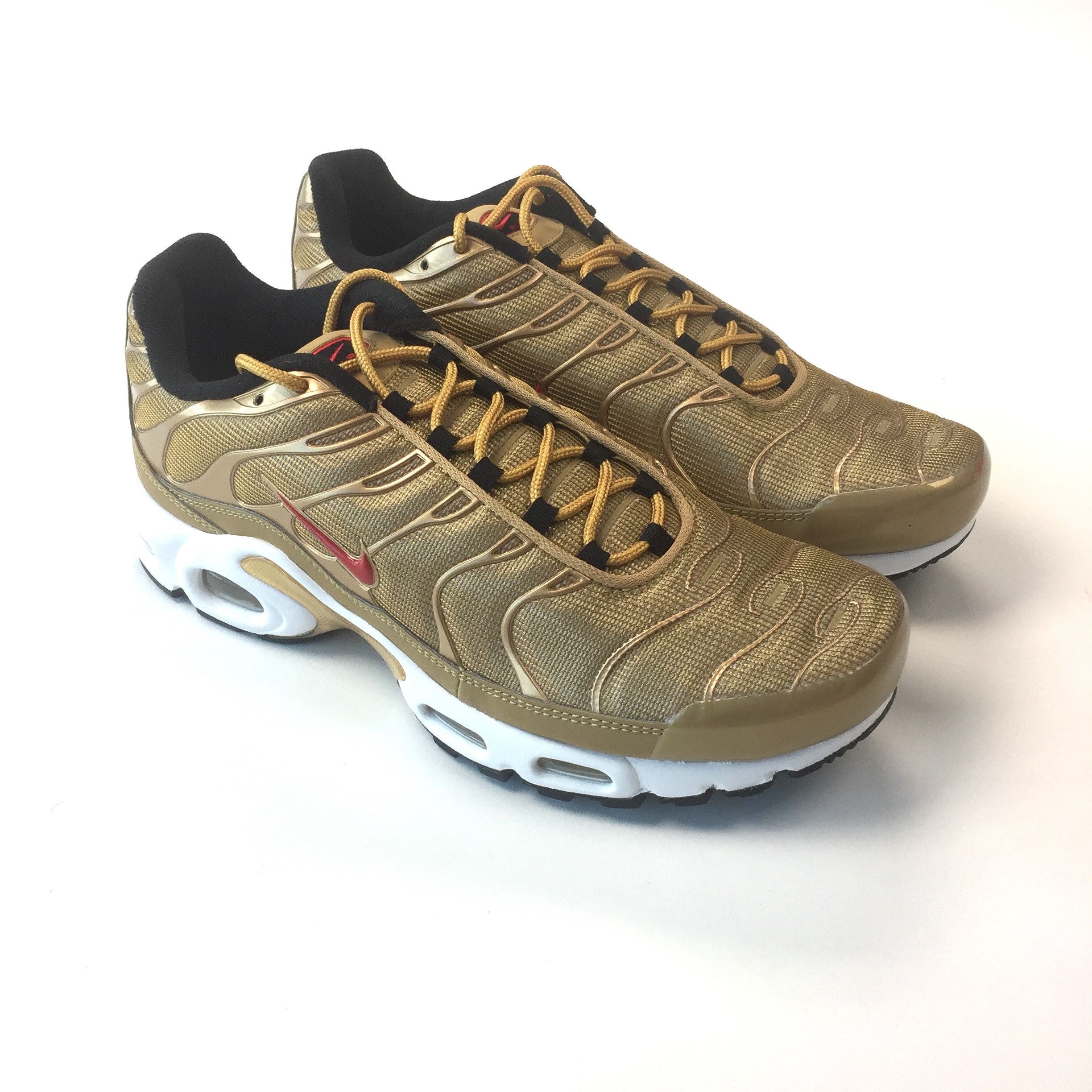 Nike Air Max Plus TN QS Metallic Gold Red 2018 DS