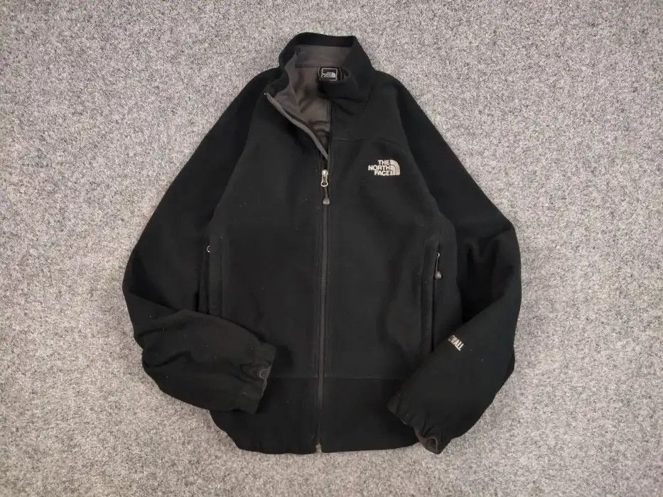 The North Face Vintage 90's The North Face Windwall Fleece Zip Black Jacket Size US M / EU 48-50 / 2 - 5 Thumbnail
