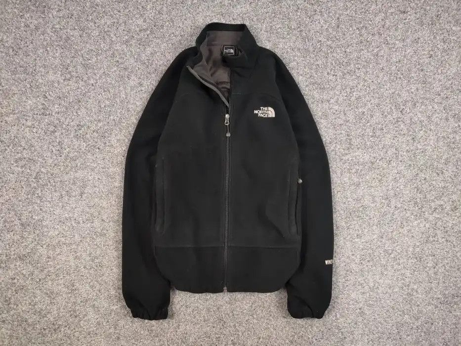 The North Face Vintage 90's The North Face Windwall Fleece Zip Black Jacket Size US M / EU 48-50 / 2 - 1 Thumbnail