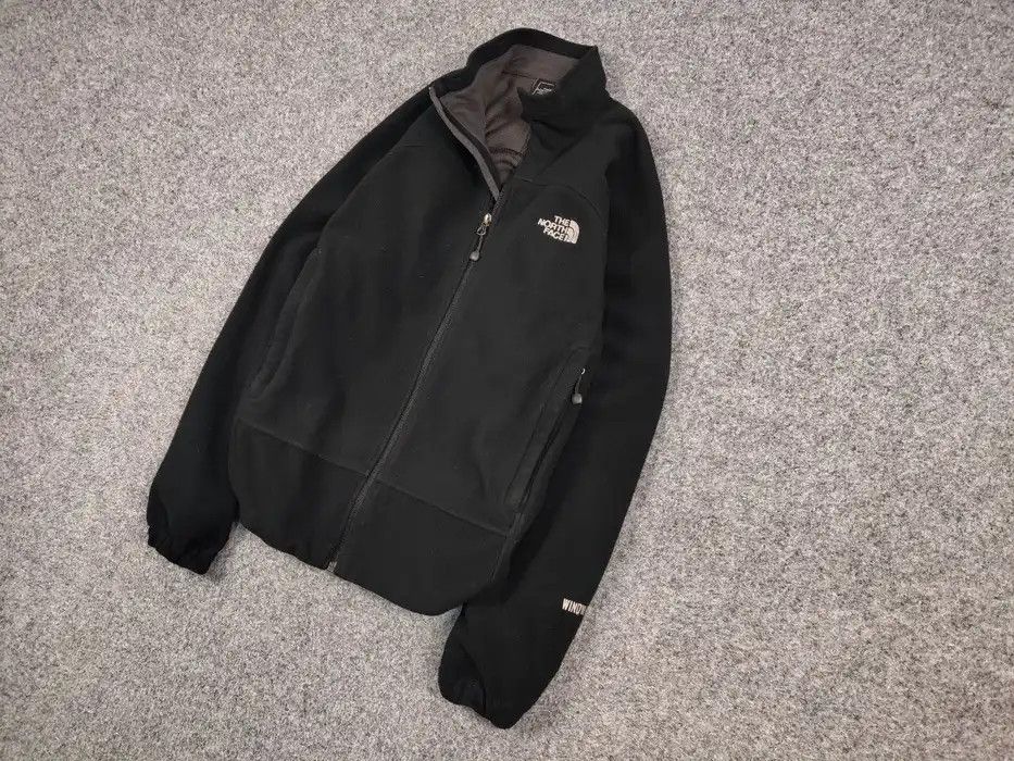 The North Face Vintage 90's The North Face Windwall Fleece Zip Black Jacket Size US M / EU 48-50 / 2 - 2 Thumbnail