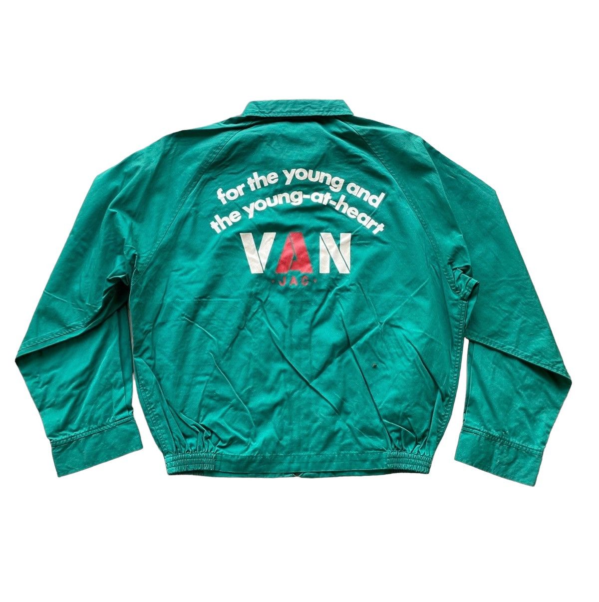 Japanese Brand 🇯🇵 Rare Green Van Jac Jacket 🇯🇵 Size US M / EU 48-50 / 2 - 1 Thumbnail