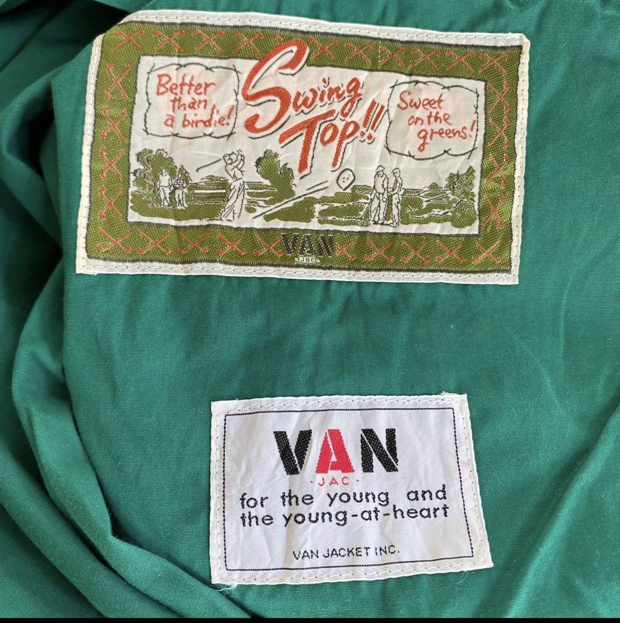 Japanese Brand 🇯🇵 Rare Green Van Jac Jacket 🇯🇵 Size US M / EU 48-50 / 2 - 4 Thumbnail