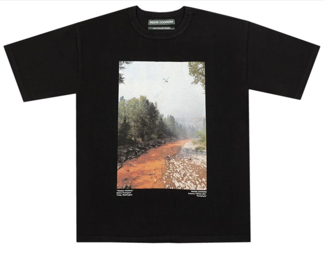 Reese Cooper Reese Cooper T-Shirt Black Webster Wildfures Size US L / EU 52-54 / 3 - 2 Thumbnail