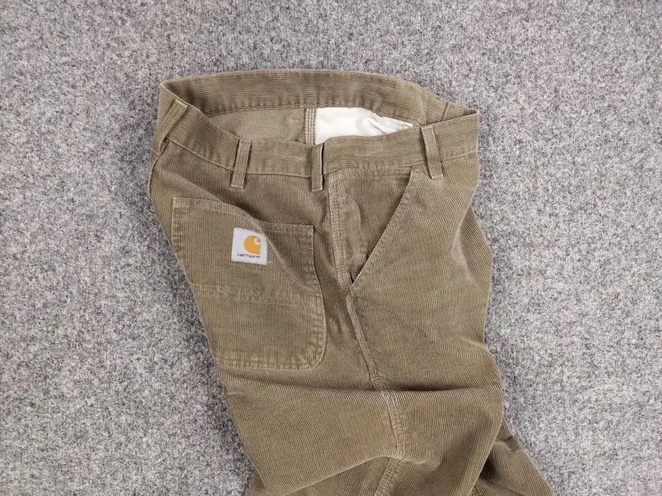 Carhartt Vintage 90's Carhartt simple Corduroy Faded Beige Pants Size US 32 / EU 48 - 6 Thumbnail
