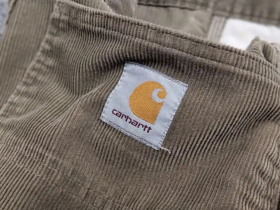 Carhartt Vintage 90's Carhartt simple Corduroy Faded Beige Pants Size US 32 / EU 48 - 7 Thumbnail
