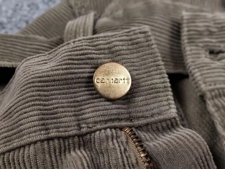 Carhartt Vintage 90's Carhartt simple Corduroy Faded Beige Pants Size US 32 / EU 48 - 8 Thumbnail