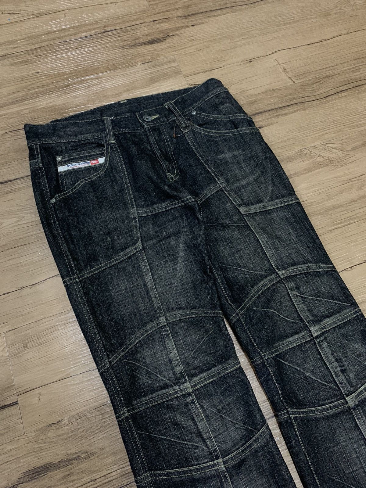 Other RARE NICOLE CLUB FOR MEN JAPANESE ARCHIVE JEANS Size US 30 / EU 46 - 7 Thumbnail