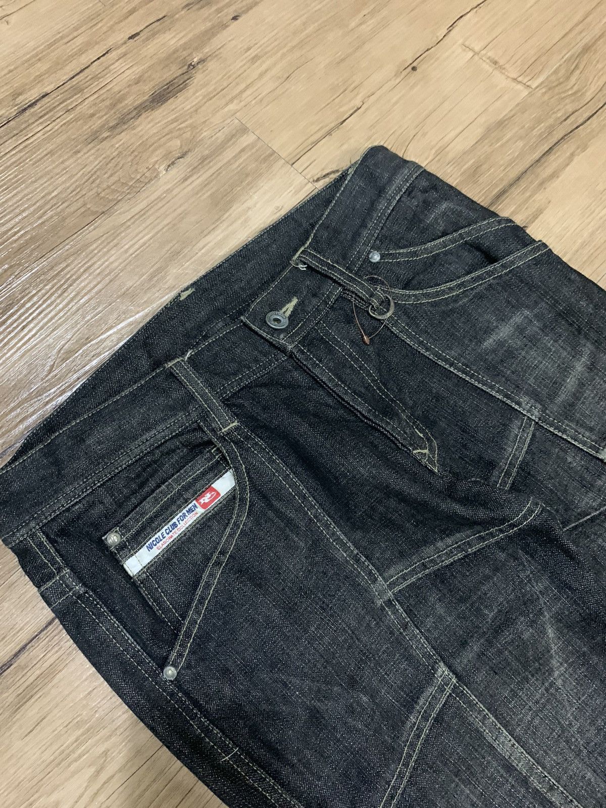 Other RARE NICOLE CLUB FOR MEN JAPANESE ARCHIVE JEANS Size US 30 / EU 46 - 9 Thumbnail