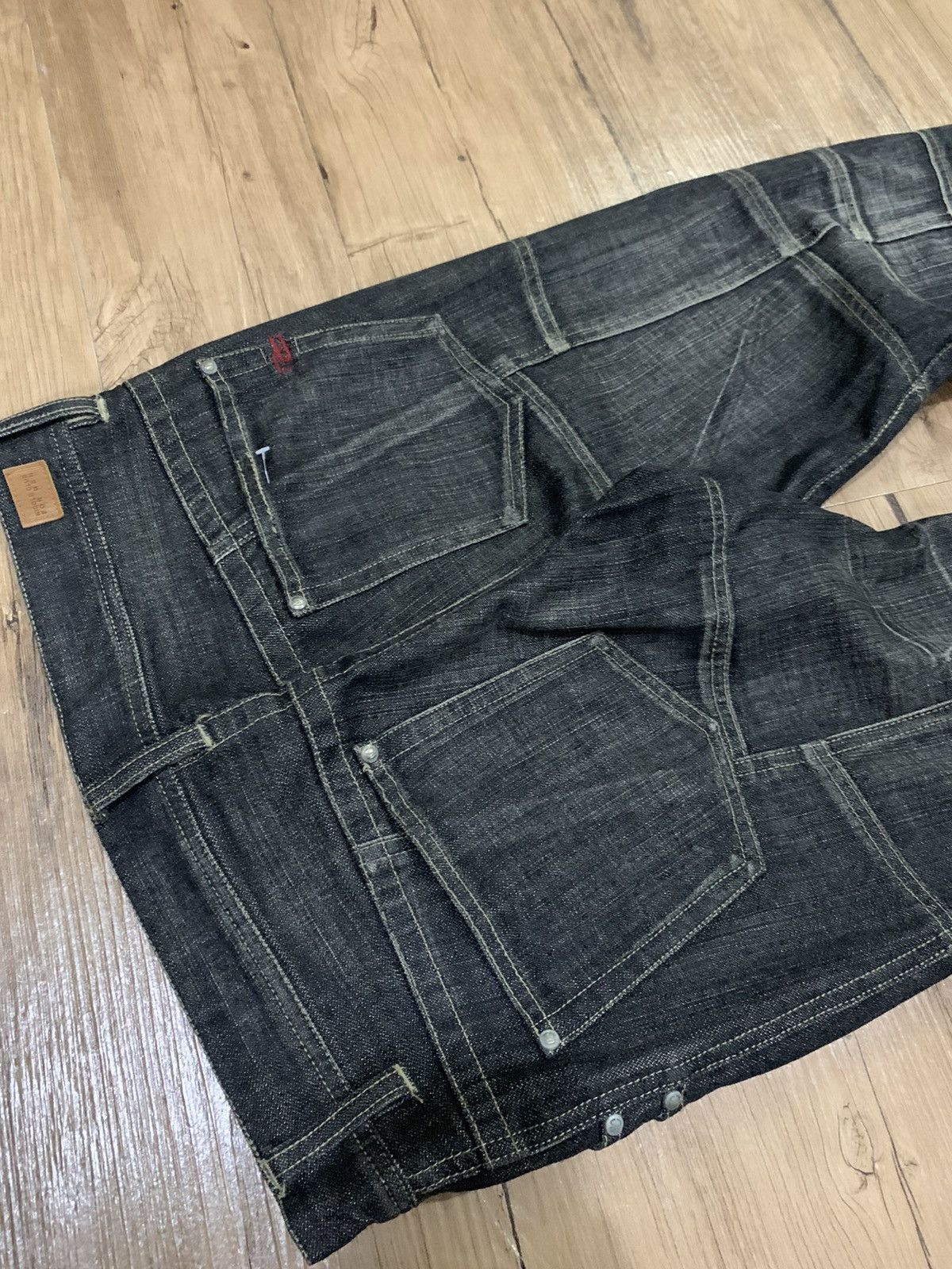 Other RARE NICOLE CLUB FOR MEN JAPANESE ARCHIVE JEANS Size US 30 / EU 46 - 6 Thumbnail