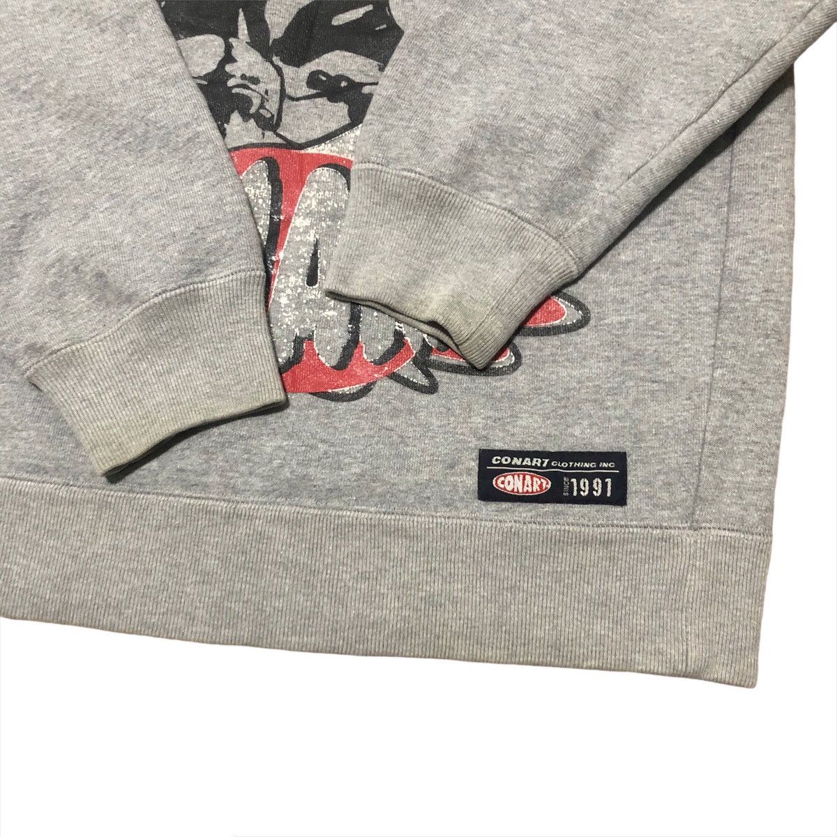 Rap Tees × Vintage Vintage Conart Hip Hop “Dope Shit” Art Sweatshirt Size US XL / EU 56 / 4 - 2 Thumbnail