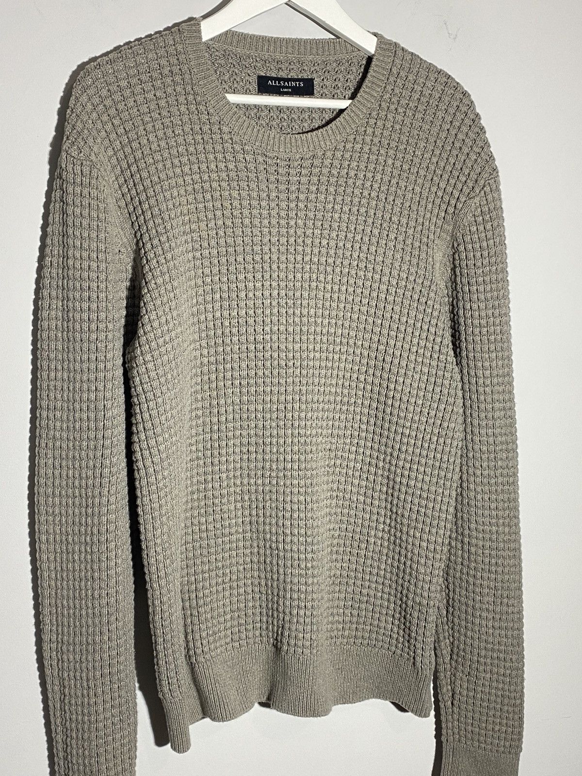 Allsaints × Vintage All Saints Knit Sweater Rare Size US L / EU 52-54 / 3 - 3 Thumbnail