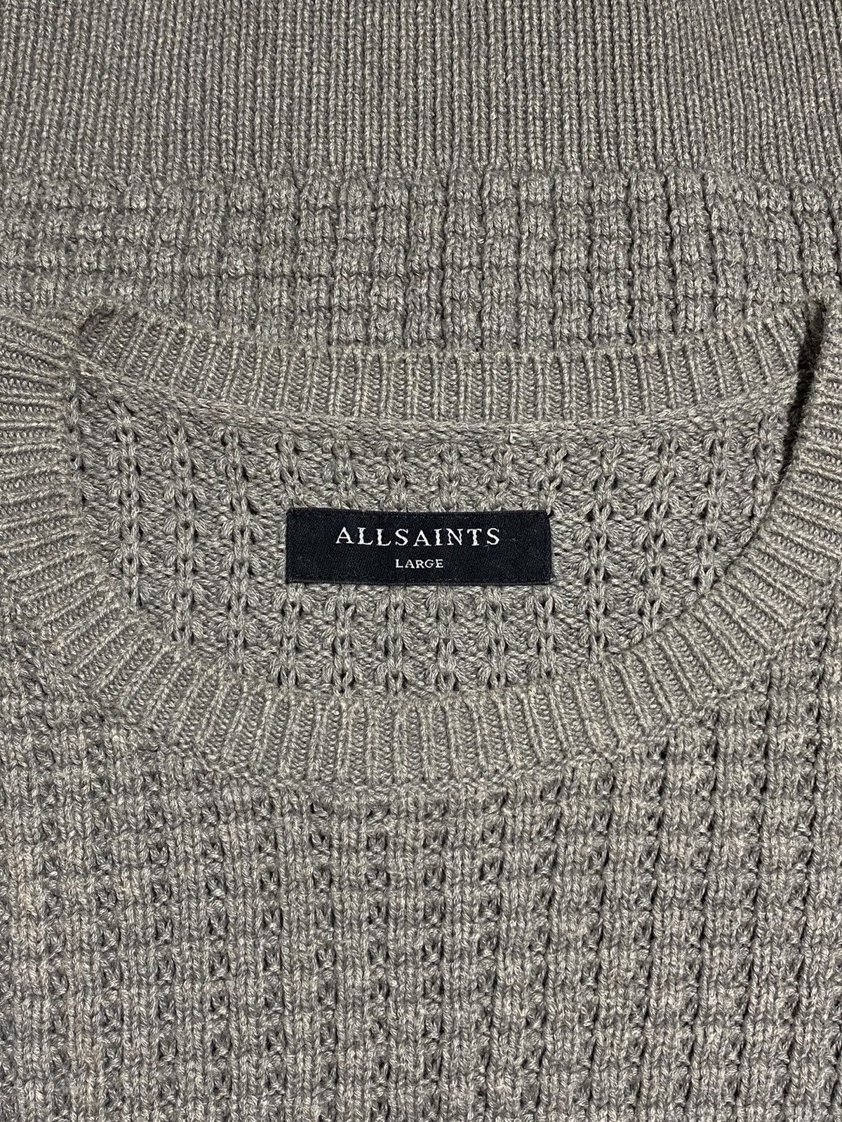 Allsaints × Vintage All Saints Knit Sweater Rare Size US L / EU 52-54 / 3 - 2 Thumbnail