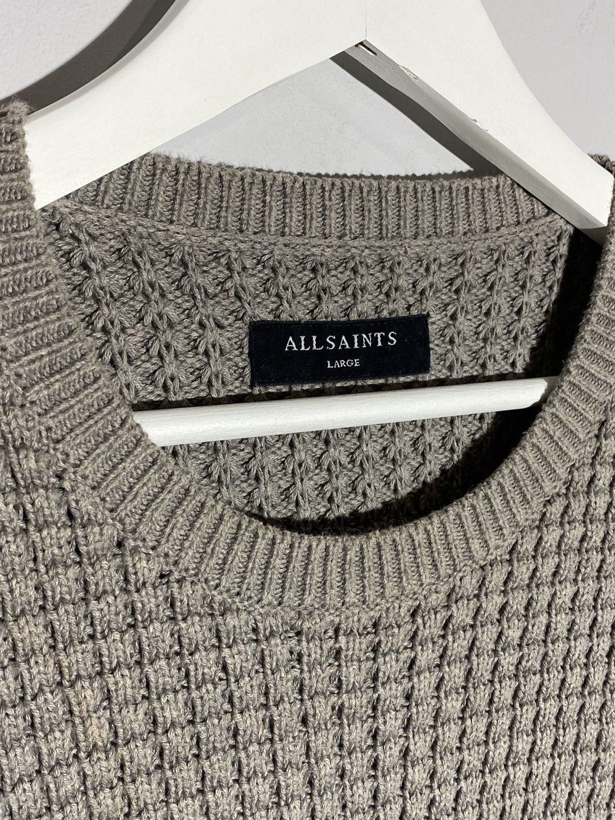 Allsaints × Vintage All Saints Knit Sweater Rare Size US L / EU 52-54 / 3 - 9 Thumbnail