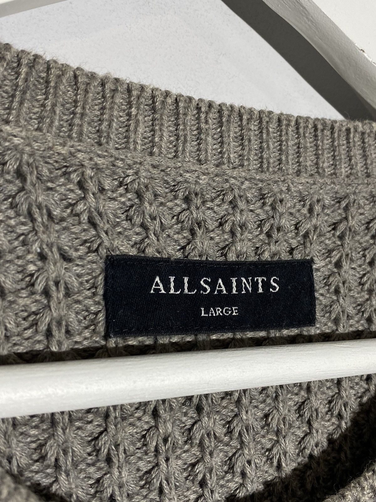 Allsaints × Vintage All Saints Knit Sweater Rare Size US L / EU 52-54 / 3 - 10 Thumbnail