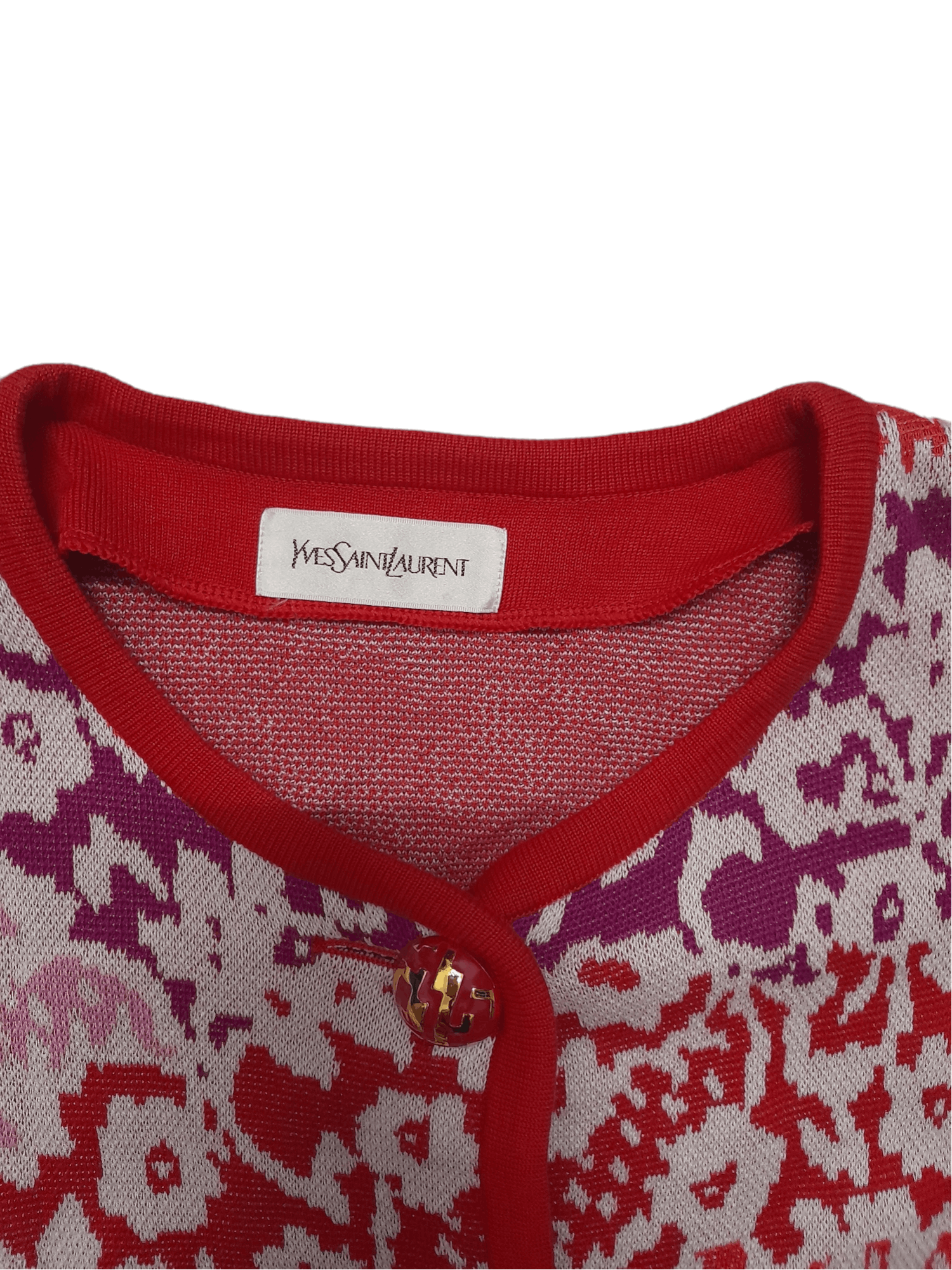 Yves Saint Laurent YSL Yves Saint Laurent Knitwear (D899) Size S / US 4 / IT 40 - 3 Thumbnail
