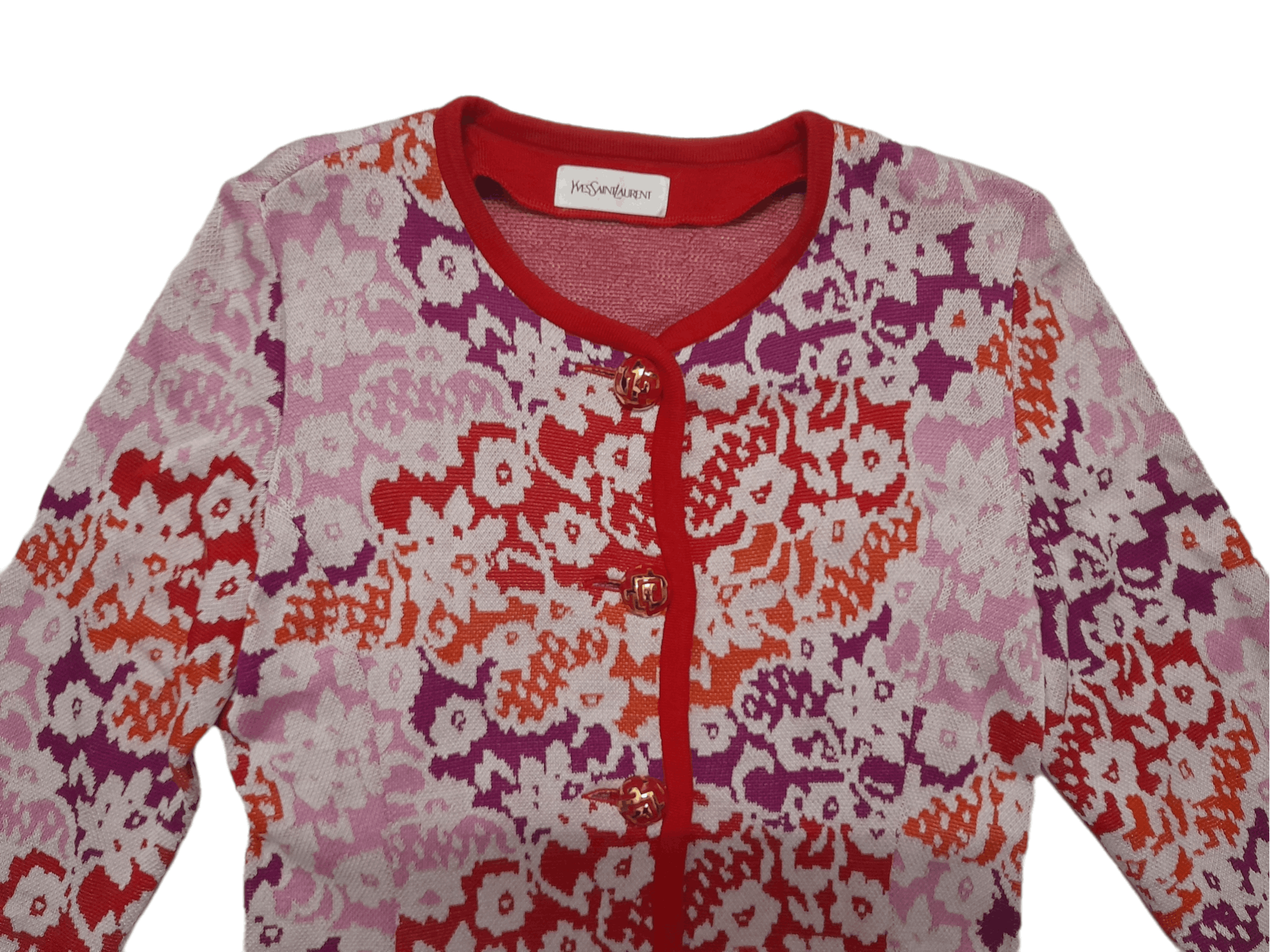 Yves Saint Laurent YSL Yves Saint Laurent Knitwear (D899) Size S / US 4 / IT 40 - 2 Thumbnail