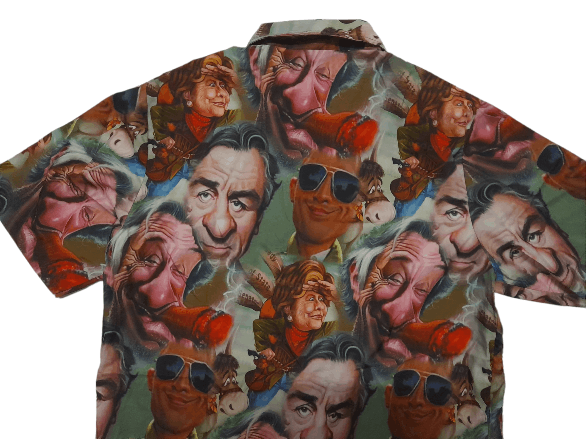 Anime × Cartoon Network Cartoon Robert de Niro Button down shirt (D910) Size US S / EU 44-46 / 1 - 7 Thumbnail