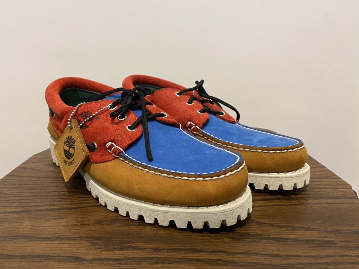 Timberland 3-eye lug boat shoe