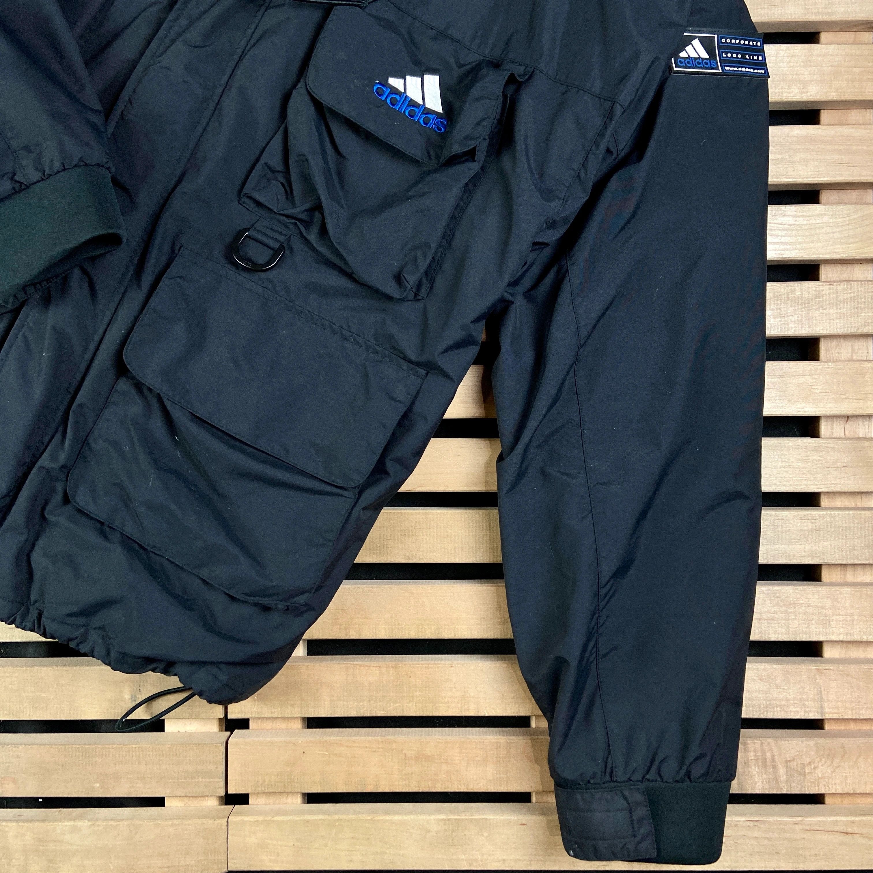 Adidas × Vintage Mens Hooded Jacket Adidas Vintage Size M Size US M / EU 48-50 / 2 - 4 Thumbnail