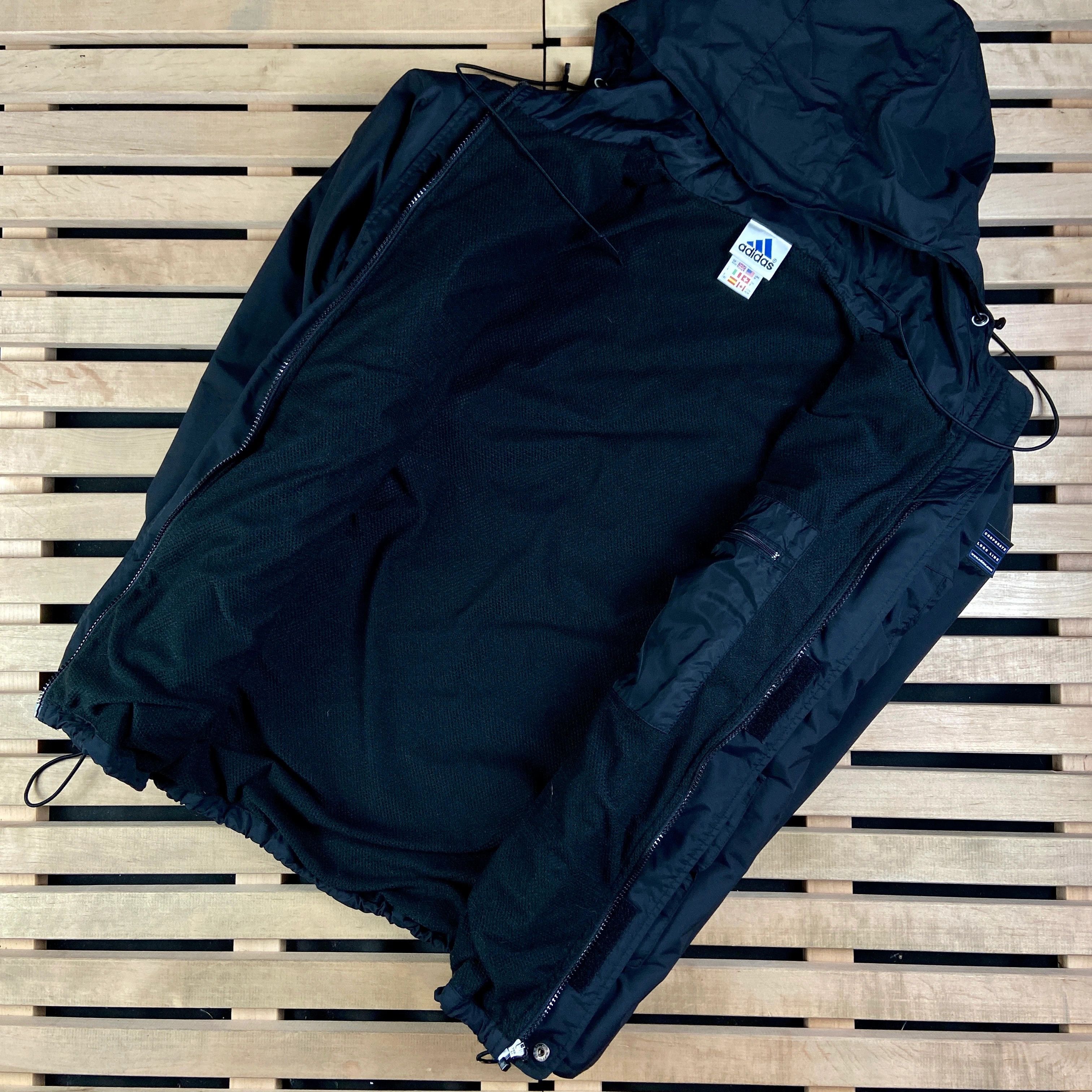 Adidas × Vintage Mens Hooded Jacket Adidas Vintage Size M Size US M / EU 48-50 / 2 - 6 Thumbnail
