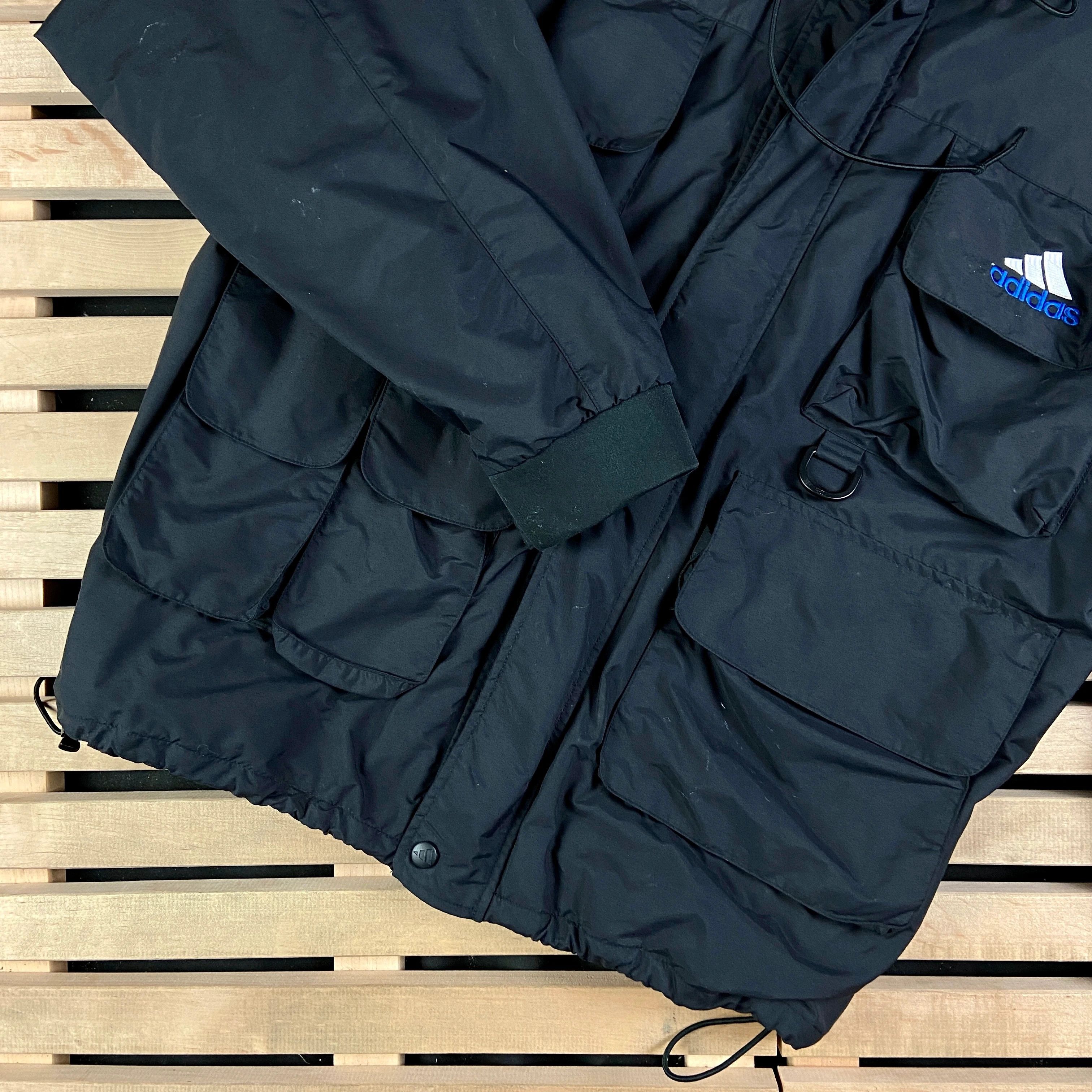 Adidas × Vintage Mens Hooded Jacket Adidas Vintage Size M Size US M / EU 48-50 / 2 - 3 Thumbnail