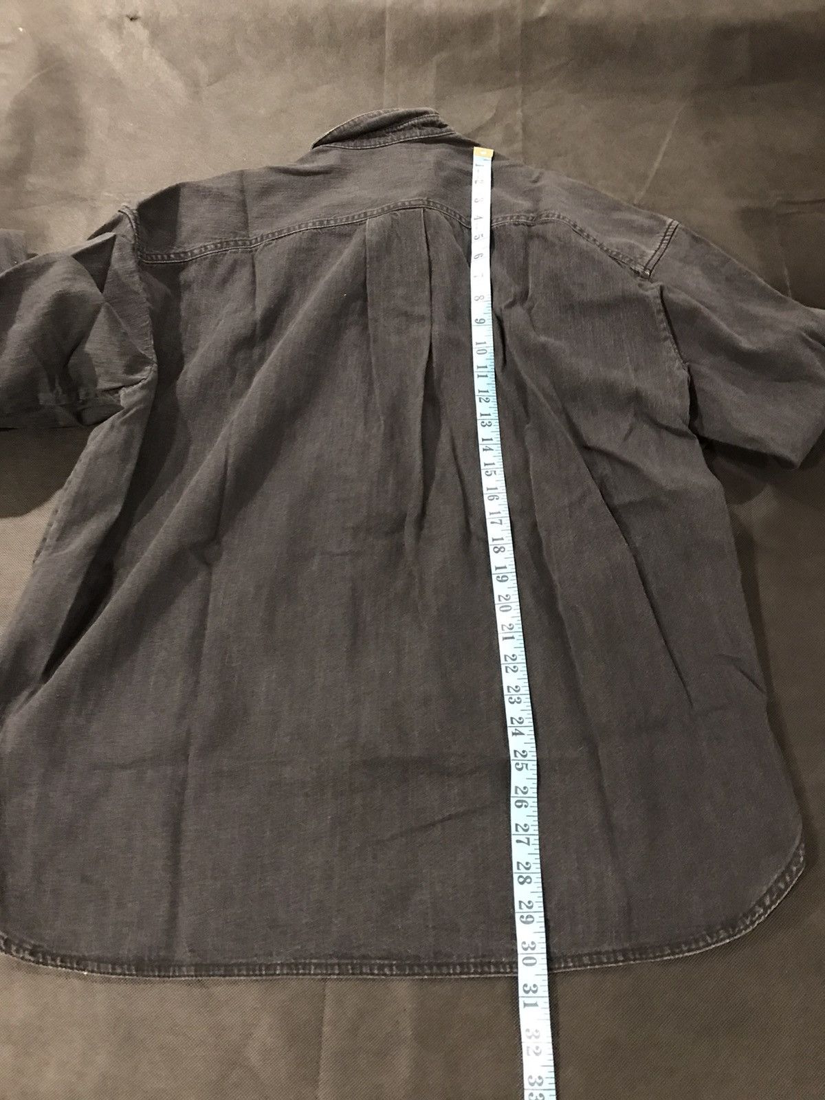 Juun.J Nun J men’s oversized jeans shirt. 46/XL. Size US L / EU 52-54 / 3 - 6 Thumbnail
