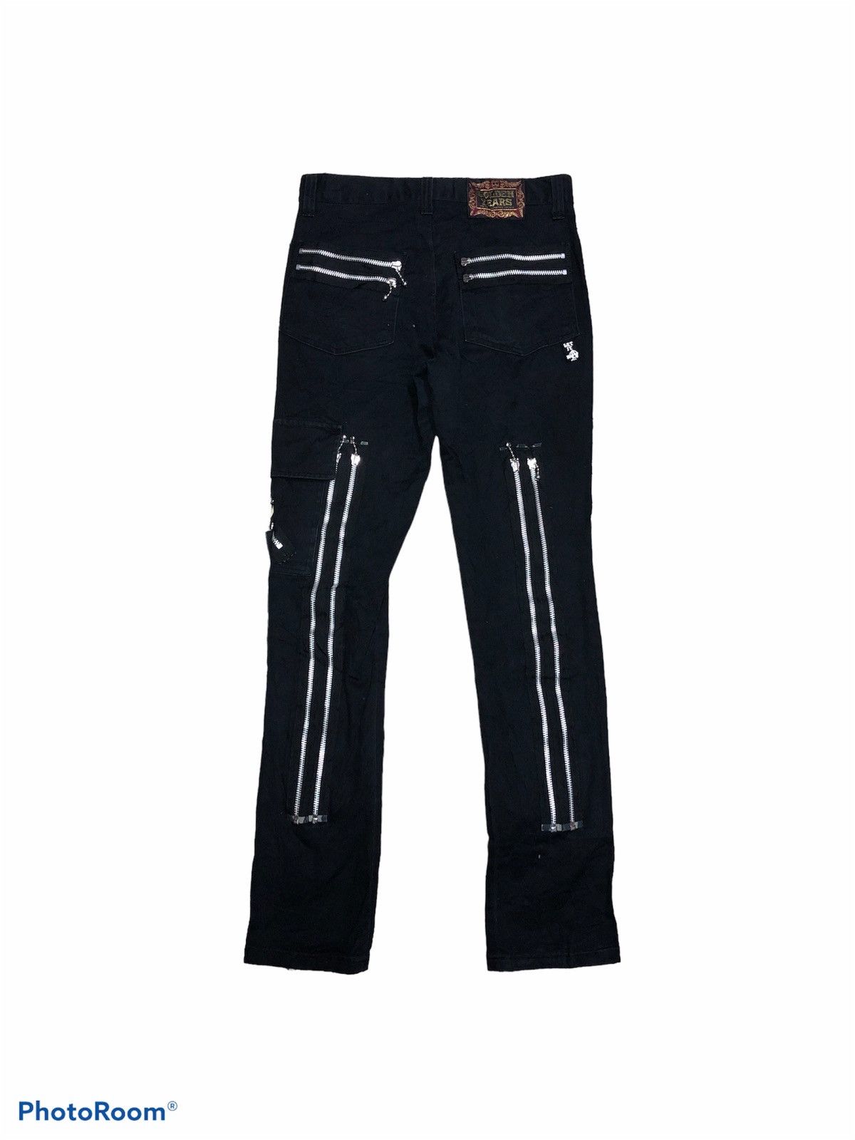 Seditionaries ZIPPER PUNK STYLE PANT BY GOLDEN YEARS NAGOYA Size US 28 / EU 44 - 2 Thumbnail