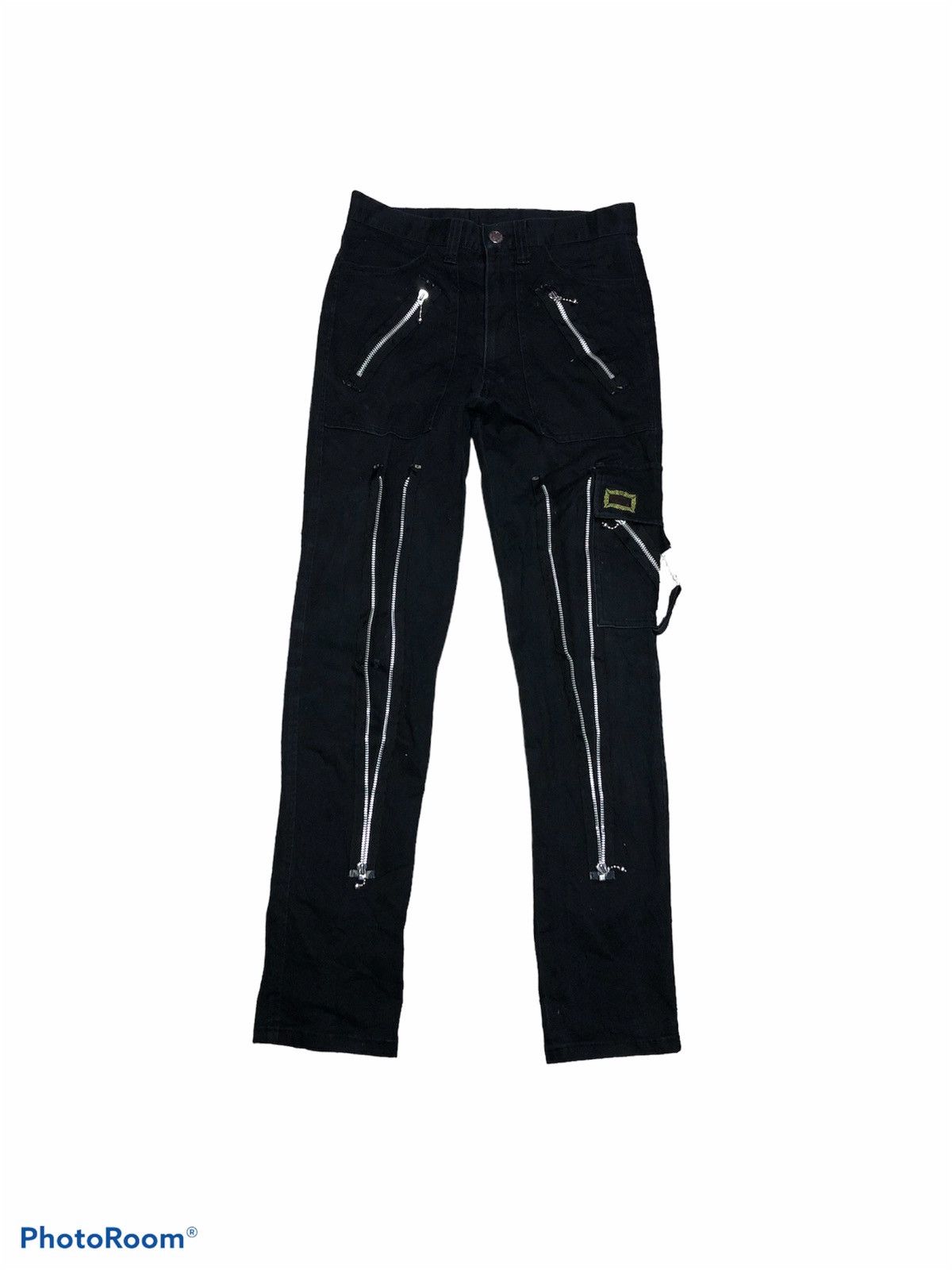 Seditionaries ZIPPER PUNK STYLE PANT BY GOLDEN YEARS NAGOYA Size US 28 / EU 44 - 1 Thumbnail