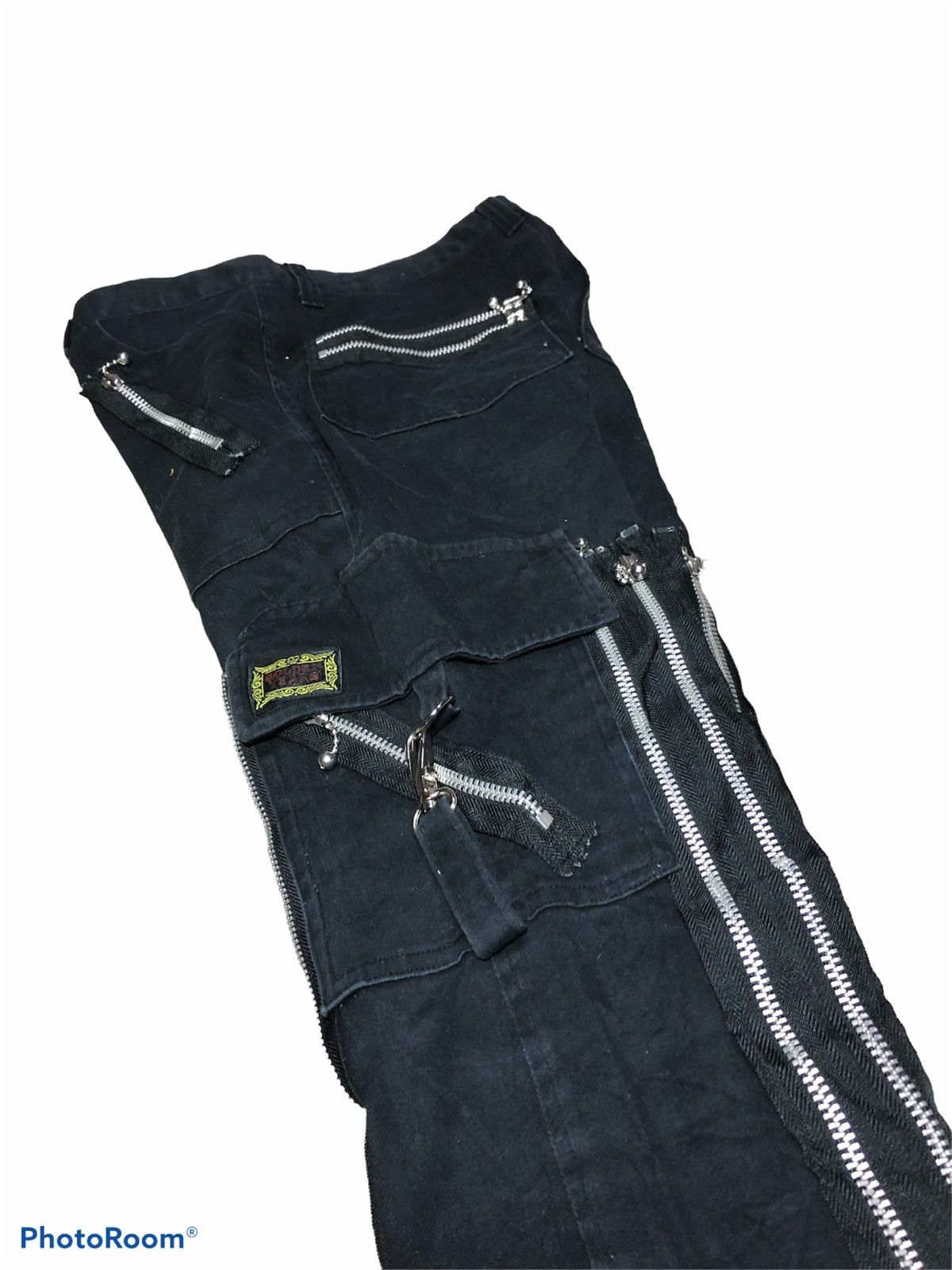 Seditionaries ZIPPER PUNK STYLE PANT BY GOLDEN YEARS NAGOYA Size US 28 / EU 44 - 6 Thumbnail
