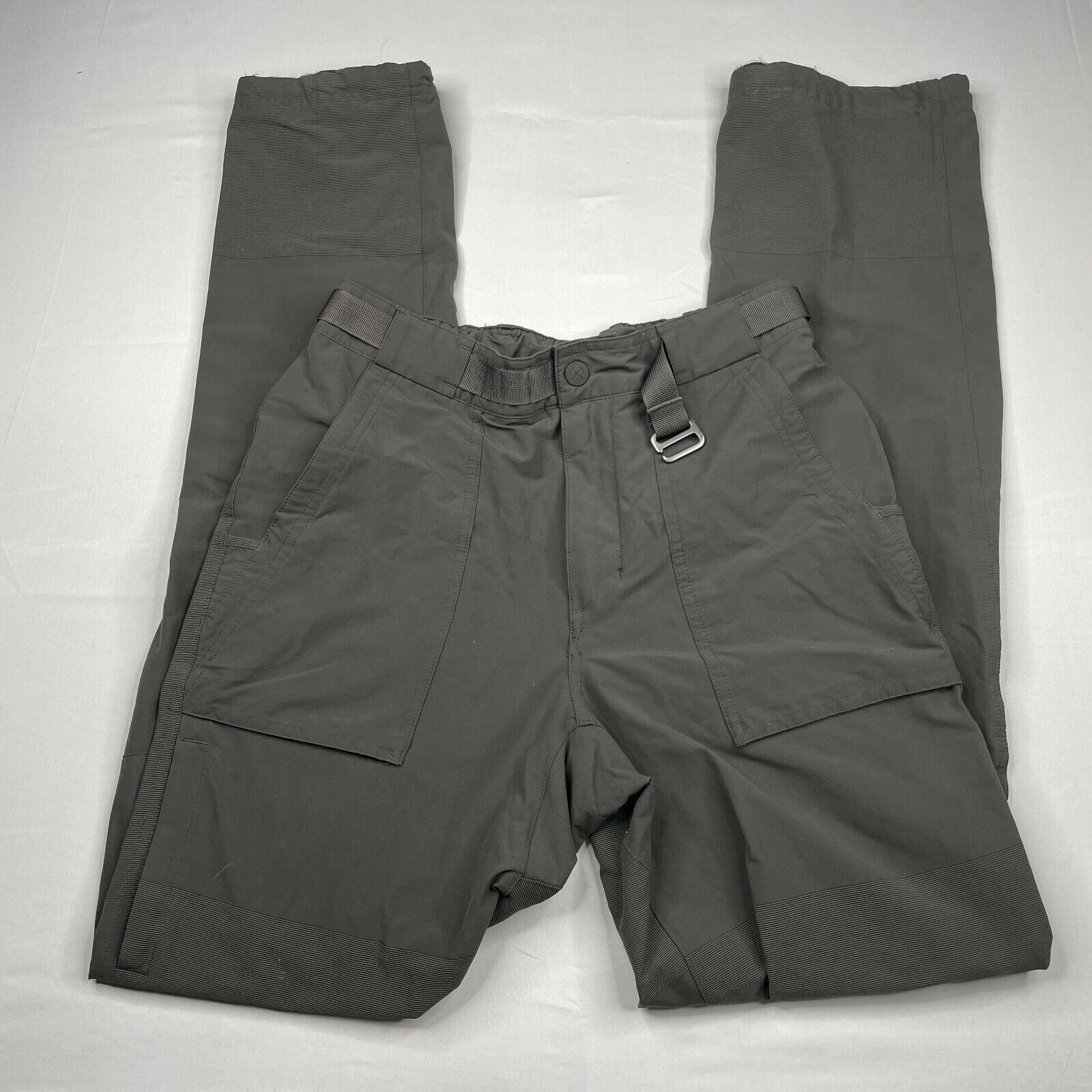 REI Coop Pants Mens 30 Gray Screeline Technical Belted