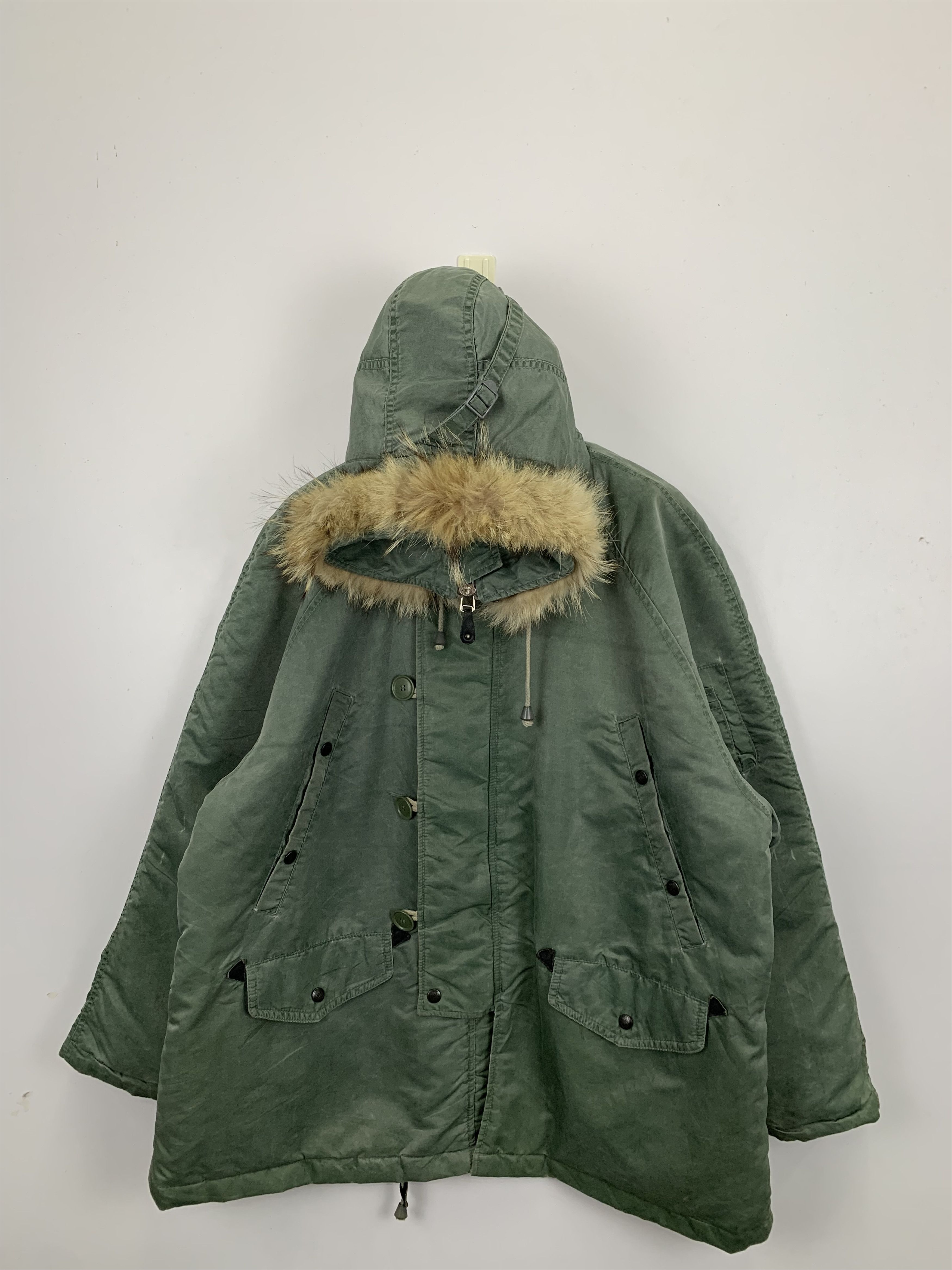 Vintage Vintage Dog Fight Military Soldier Hoodie Bomber Jacket Size US L / EU 52-54 / 3 - 1 Thumbnail