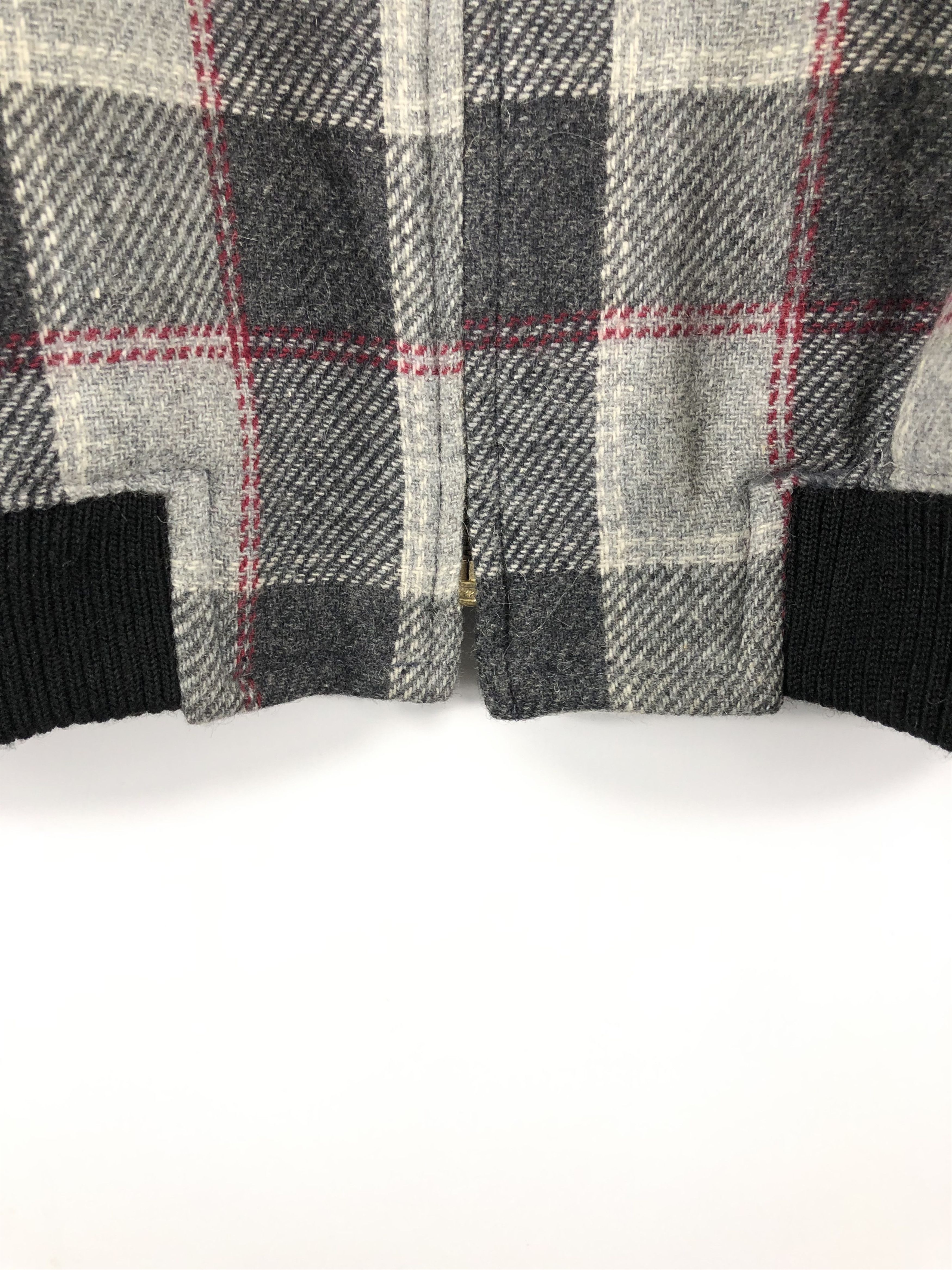Japanese Brand Vintage 90s Bomber Jacket Plaid J0581 Size US L / EU 52-54 / 3 - 8 Thumbnail