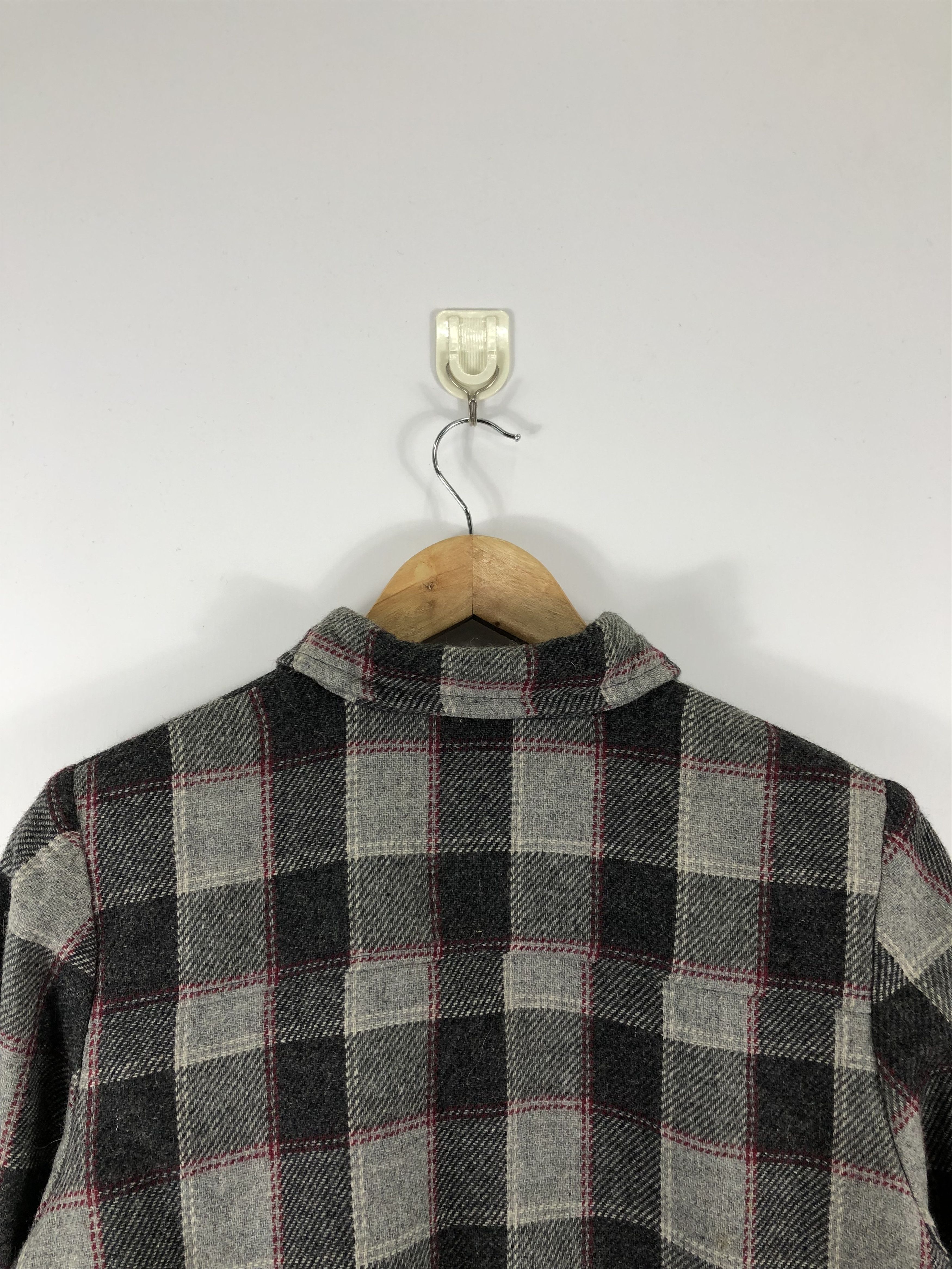 Japanese Brand Vintage 90s Bomber Jacket Plaid J0581 Size US L / EU 52-54 / 3 - 4 Thumbnail